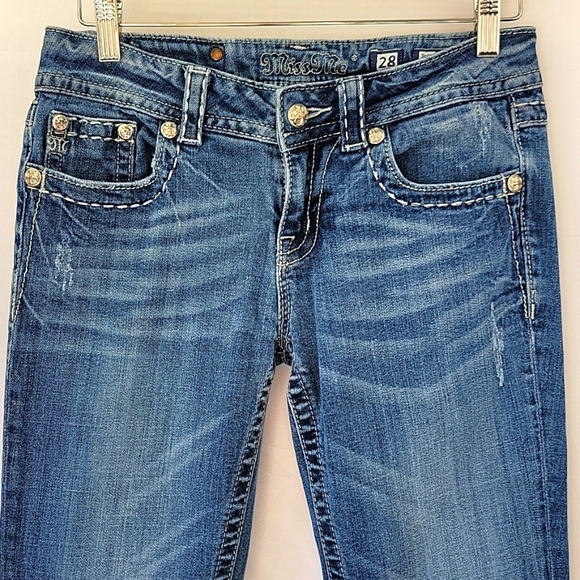Miss Me Easy Boot Jeans JE5145E5R Size 28 x 30 - Picture 6 of 16